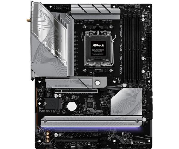 ASRock MB Sc AM5 B850 LiveMixer WiFi,  AMD B850,  4xDDR5,  1xDP,  1xHDMI,  WiFi,  ATX1