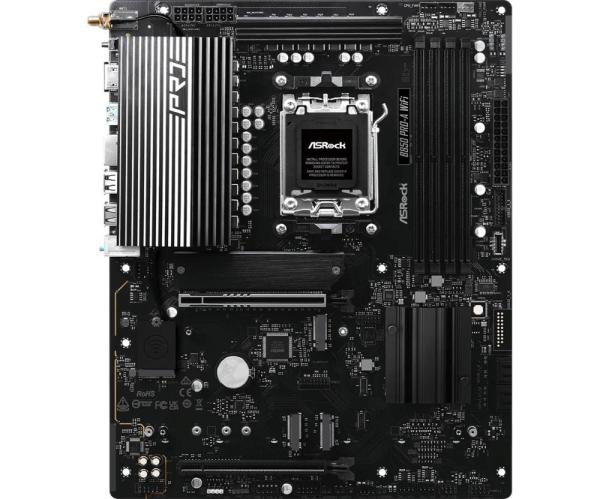 ASRock MB Sc AM5 B850 Pro-A WiFi, AMD B850, 4xDDR5, 1xUSB-C, 1xHDMI, WiFi, ATX1