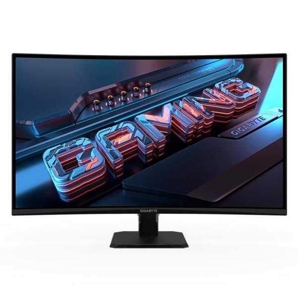 GIGABYTE LCD - 32" Gaming monitor GS32QCA,  Prohnutý VA 1500R,  2560x1440 QHD,  180Hz,  3500:1,  250cd/ m2,  1ms,  2xHDMI,  1xDP1