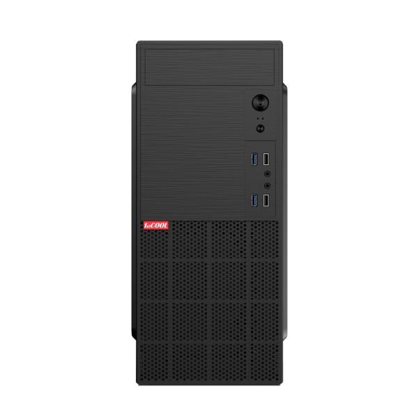 BAZAR - 1stCOOL skříň JAZZ 4,  Mid tower,  AU,  2xUSB 3.0,  2x USB 2.0,  bez zdroje,  černá, poškozený obal0