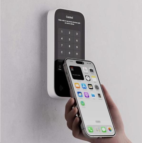 Ajax KeyPad TouchScreen (8EU) ASP black (58454) Bezdrátová dotyková klávesnice s IPS obrazovkou4