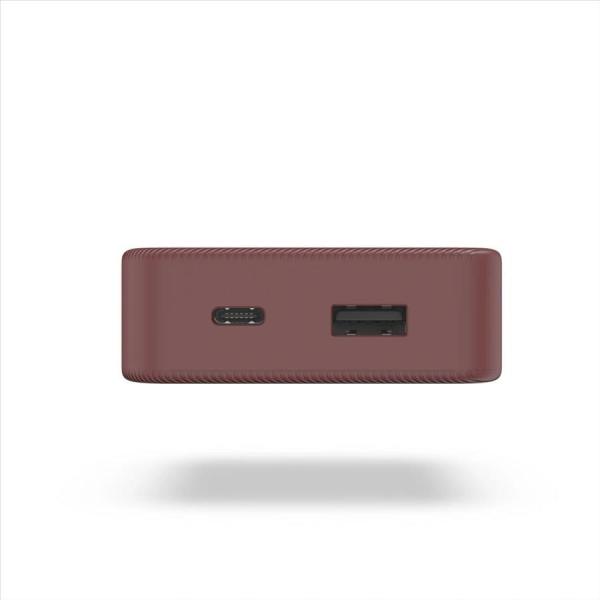 Hama Colour 10, powerbanka 10000 mAh, 3 A, výstup: USB-C, USB-A, červená1