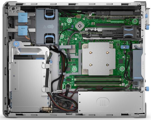 DELL SRV PowerEdge T160 / 3x3.5" Cabled/  E-2414/ 1x16GB/ 1x2TB HDD SATA/ 1x300W/ Emb.SATA/  2xGLAN/  iDRAC9 Ent/  3Yr Basic NBD2