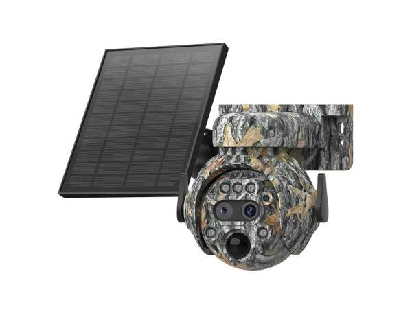 Viking solární outdoorová HD kamera HDs04 4G, šedá