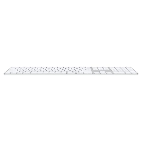 Apple Magic Keyboard (2024) w Touch ID and Numeric Keypad - Czech - White Keys2