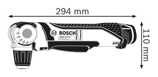 Bosch GWB 12V-10 akumulátorová úhlová vrtačka1