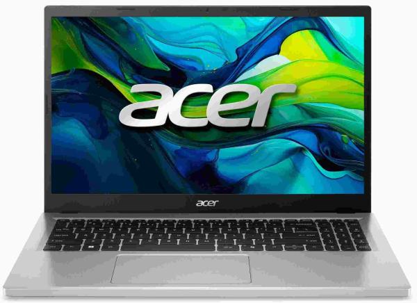 Acer Aspire Go 15/ AG15-32P-C0QV/ N150/ 15, 6"/ FHD/ 8GB/ 512GB SSD/ UHD/ bez OS/ Silver/ 2R