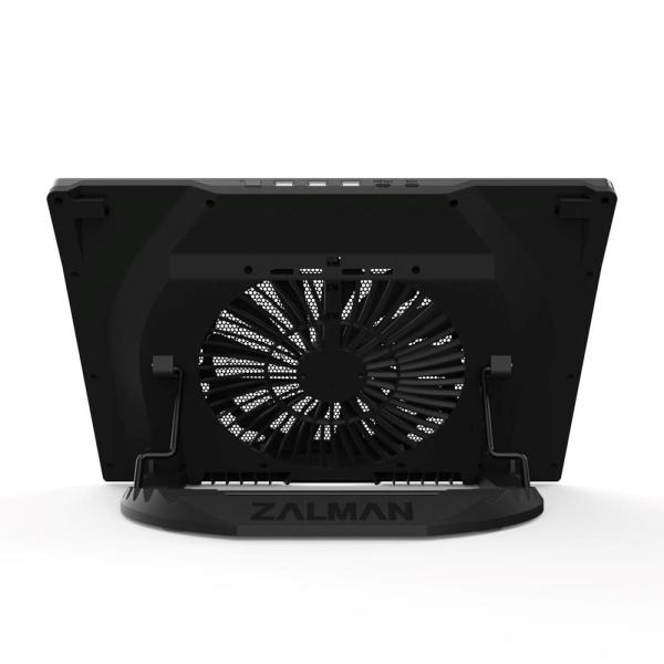 ZALMAN Stojan na notebook ZM-NS3000, až 17", 3xUSB, 1xUSB-C, Naklápěcí, černá5
