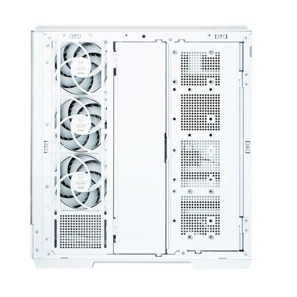 ZALMAN case P50 DS, Mid Tower, ATX, 2xUSB 3.0, 1xUSB-C, 4x 120mm ARGB Fan, Boční display, bílá3