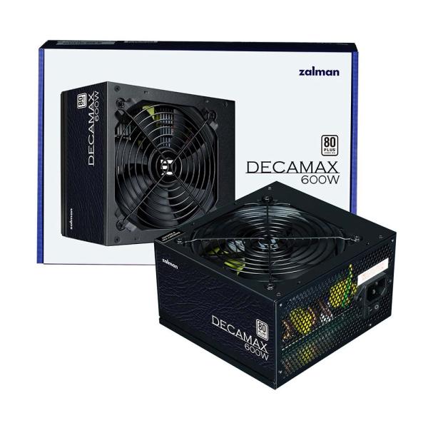 ZALMAN zdroj Decamax,  600W,  120mm,  80Plus,  černá3