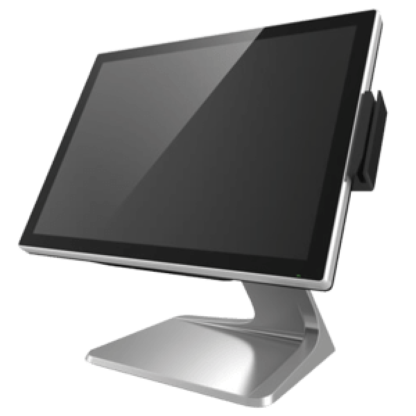 Colormetrics P5100, 38.1 cm (15", Projected Capacitive, USB, USB-C, poweredUSB, RS232, Ethernet, Intel Celeron, fanless, SSD, black