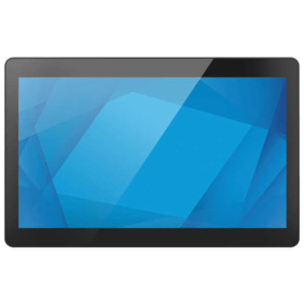 Elo I-Series 3.0, 21.5", Projected Capacitive, Full HD, USB, USB-C, poweredUSB, RS232, BT, LAN, Wi-Fi, SSD, kit (RS232), black