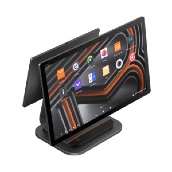 SUNMI T3 PRO, NFC, 39.6 cm (15, 6""), Full HD, USB, USB-C, BT (BLE), Ethernet, Wi-Fi, Android, black, orange