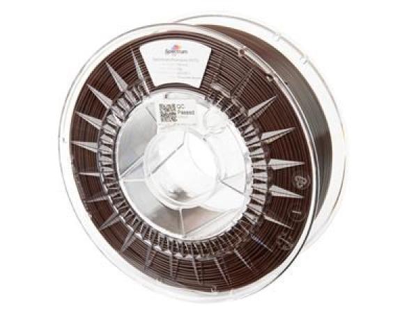 SPECTRUM Tisková struna (filament) Premium PET-G 1.75mm CHOCOLATE BROWN 1kg