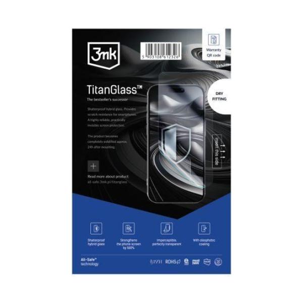 3mk All-Safe - AIO fólie TitanGlass Phone 50 ks + výměnný nůž + aplikátor + bonus MagSelfie stativ
