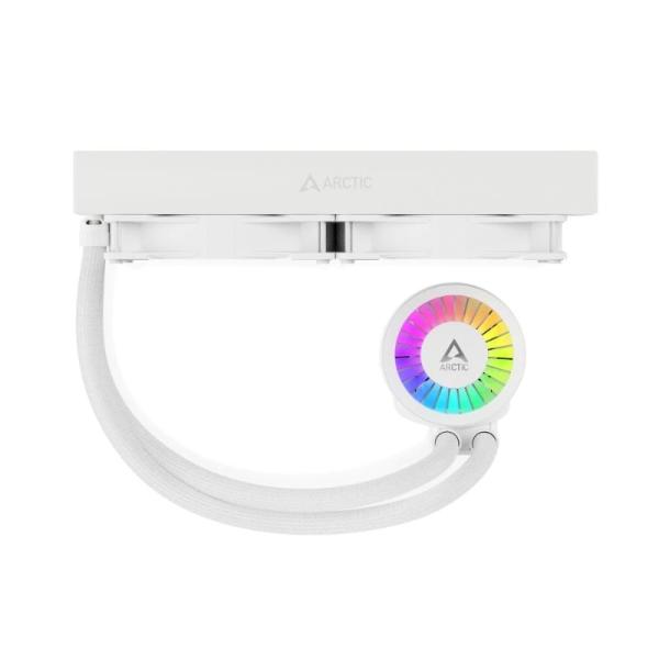 ARCTIC Vodní chladič Liquid Freezer III 280 ARGB,  2x140mm,  AM5,  LGA1851,  bílá2