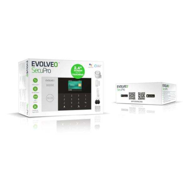 EVOLVEO SecuPro,  chytrý bezdrátový GSM&Wi-Fi zabezpečovací systém8