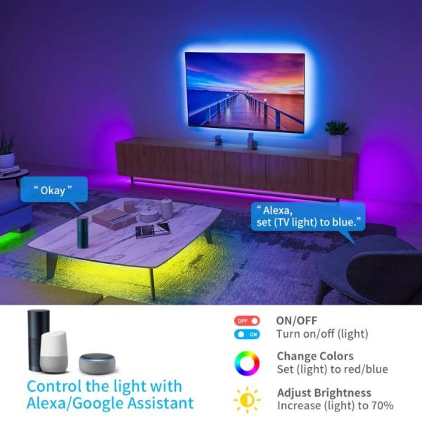 Govee WiFi RGB Smart LED pásek 10m1