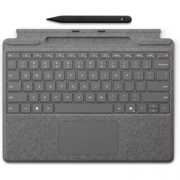 Klávesnica Microsoft Surface Pro Signature (čierna), komerčná, CZ SK (s potlačou)