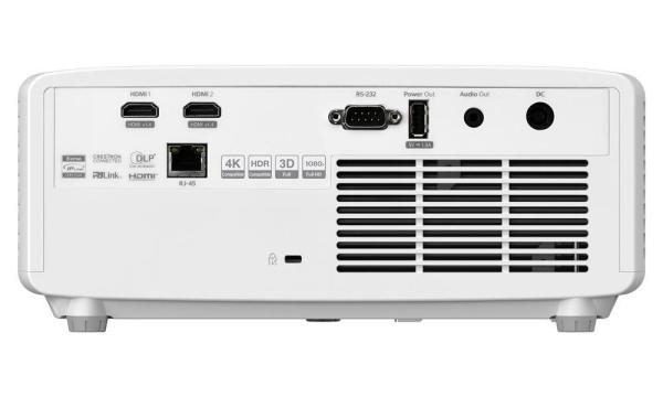 Optoma projektor GT2100HDR (DLP,  FULL 3D,  Laser,  FULL HD,  4200 ANSI,  2xHDMI,  RS232,  USB-A,  RJ45,  repro 1x15W)2