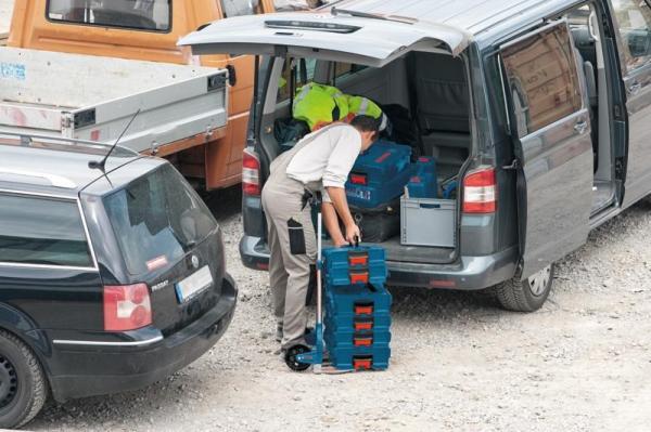 Bosch Aluminium Caddy skládací rudl2