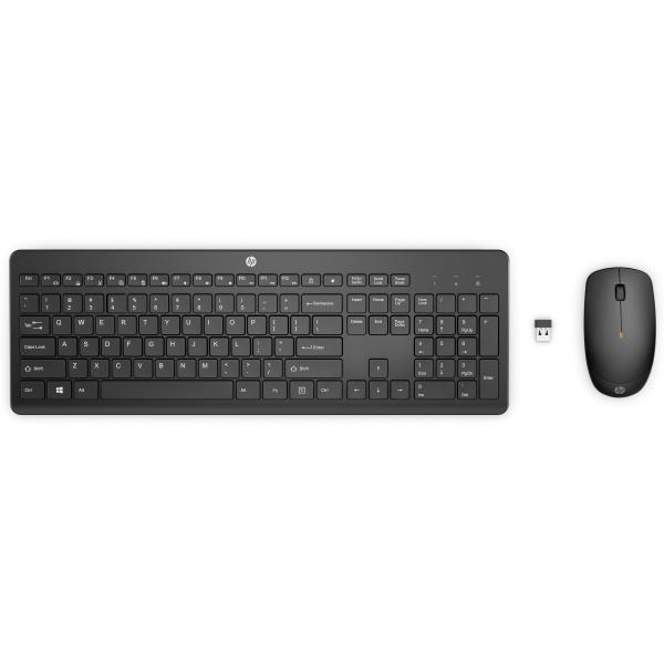 HP Wireless 235 Mouse and Keyboard - Anglická1