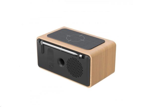 CARNEO W20D rádio DAB,  FM rádio,  wireless charging1