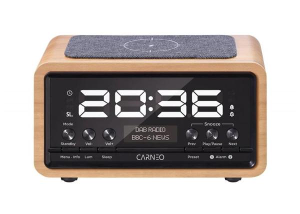 CARNEO W20D rádio DAB,  FM rádio,  wireless charging2