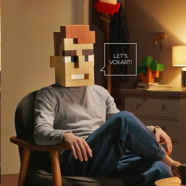 Pixio Voxart - Cubeheads - Dudes,  Smart Pixel5