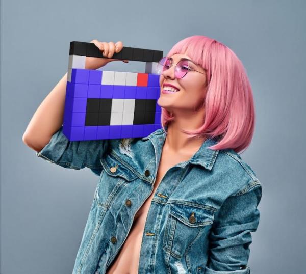 Pixio Voxart - Cubeheads - Dudes,  Smart Pixel6
