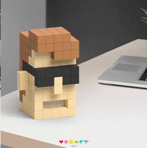 Pixio Voxart - Cubeheads - Dudes,  Smart Pixel7
