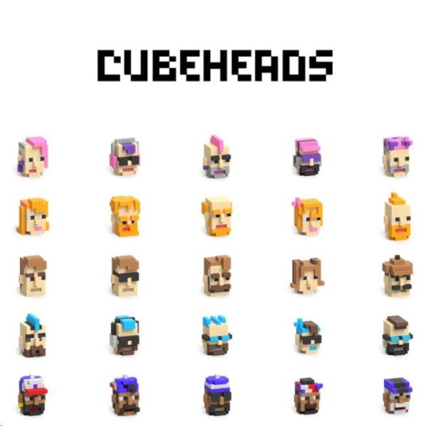 Pixio Voxart - Cubeheads - Redheads, Smart Pixel1
