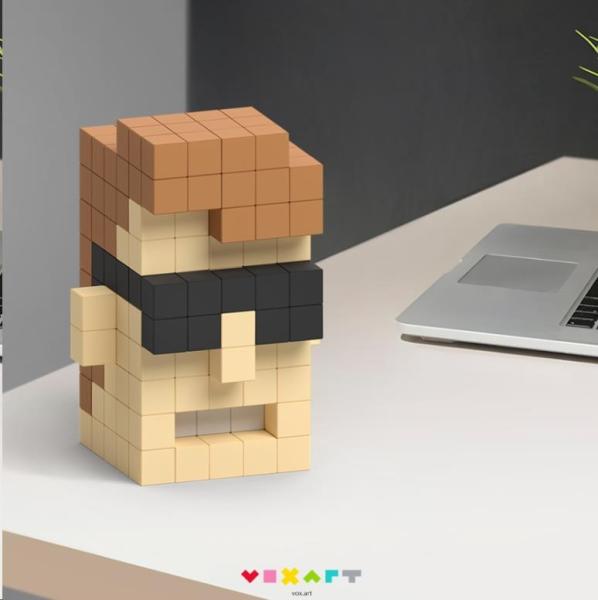 Pixio Voxart - Cubeheads - Hipsters, Smart Pixel6