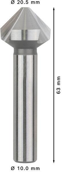 Bosch záhlubník PRO Soft Metal HSS, 20, 5 × 63 mm, M101