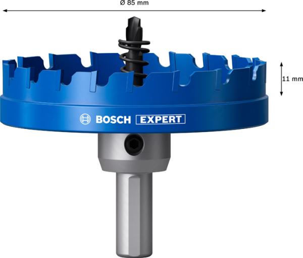 Bosch děrovka EXPERT Sheet Metal 85 mm