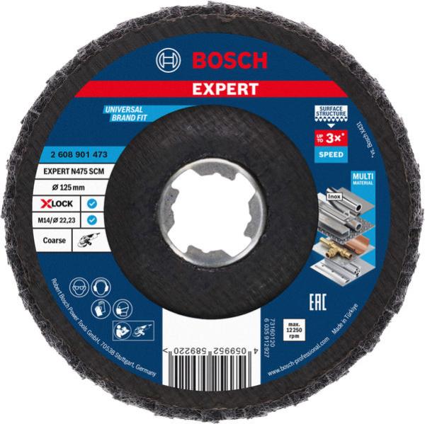 Bosch kotouč EXPERT N475 SCM X-LOCK,  125 mm,  hrubý