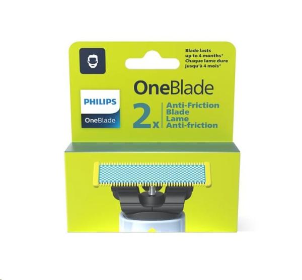 Philips OneBlade QP225/ 50 náhradní břit,  2 kusy,  anti-friction1