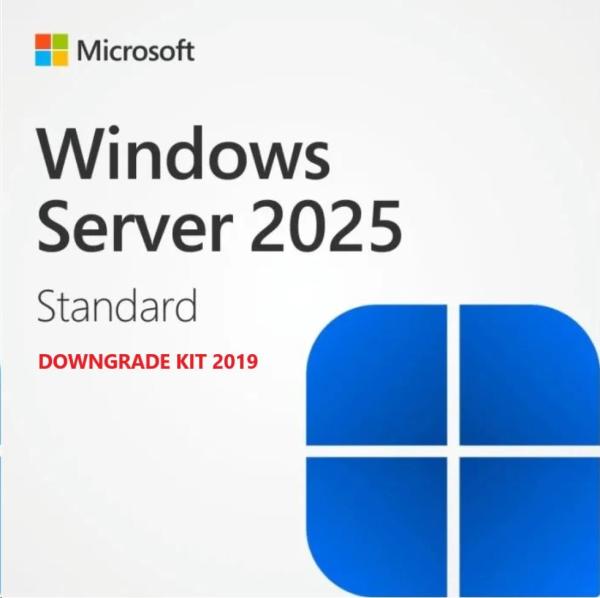 DELL_CAL Microsoft_Windows Server 2025 StandardNo Media WS2019 Std Downgrade w DVD MediaMulti Lang Customer Kit