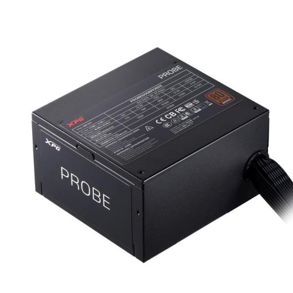 ADATA XPG zdroj PROBE 600W,  80+ BRONZE,  120mm,  ATX6