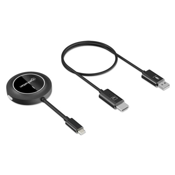 MANHATTAN HDMI Bezdrátová sada na prezentaci,  1080p,  černá1