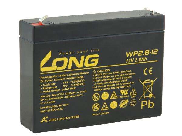 AVACOM Long 1LONG baterie 12V 2, 8Ah F1 (WP2.8-12)