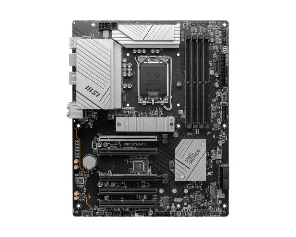 MSI MB Sc LGA1700 PRO B760-P II, Intel B760, 4xDDR5, 1xDP, 1xHDMI1