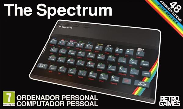 Retro herní konzole The Spectrum