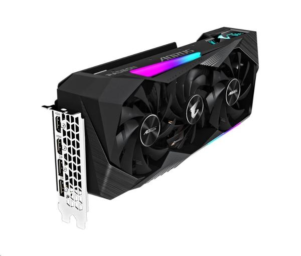 BAZAR - GIGABYTE VGA AMD Radeon RX 6800 AORUS MASTER 16G,  RX 6800,  16GB GDDR6,  2xDP,  2xHDMI - Po opravě (Bez příšlušenst3