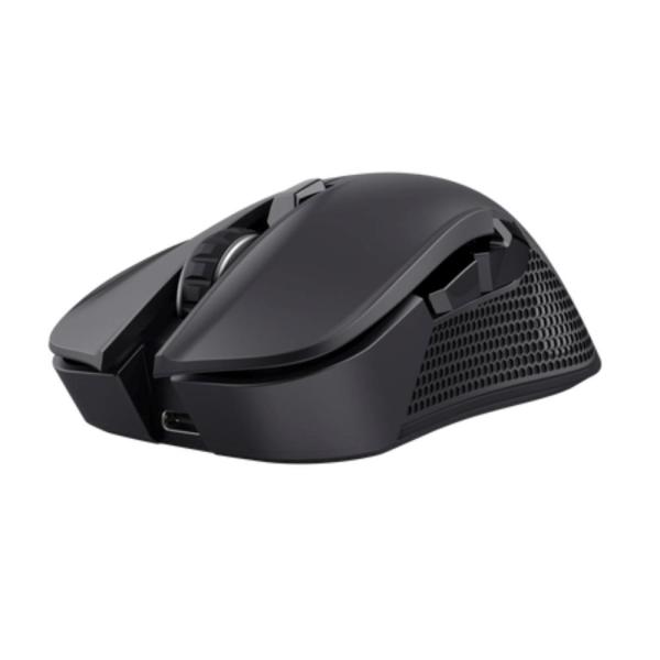 TRUST bezdrátová myš GXT 931 Ybar Wireless,  Bezdrátová RF 2.4GHz,  USB-C,  Černá
