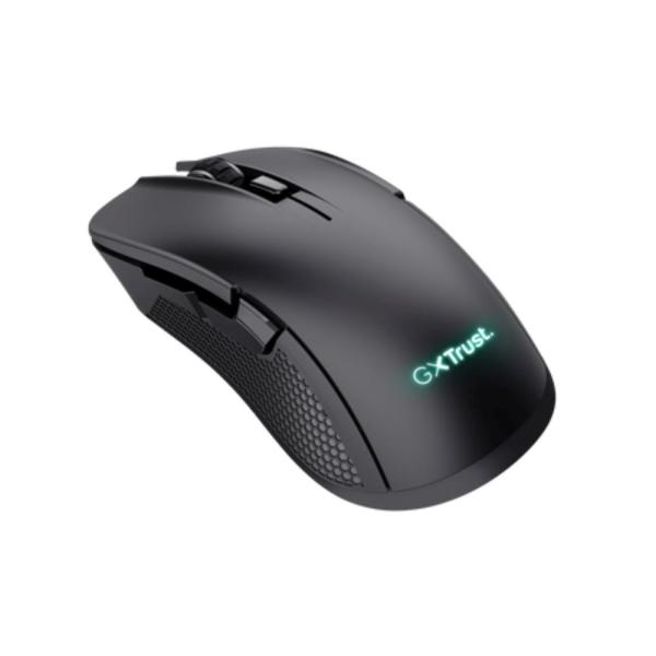 TRUST bezdrátová myš GXT 931 Ybar Wireless,  Bezdrátová RF 2.4GHz,  USB-C,  Černá1