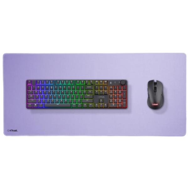 TRUST podložka pod myš GXT 759P,  XXL,  fialová2