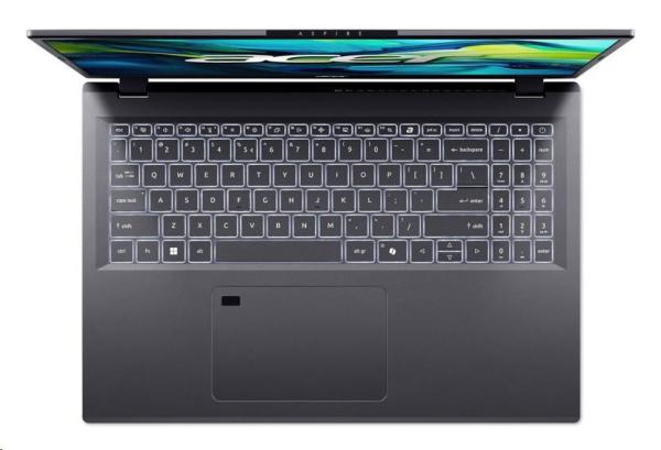 ACER NTB Aspire 16 (A16-71GM-76JL),Ultra7-155H,16"WUXGA,16GB,1TB SSD,RTX 3050,W11H,Gray3