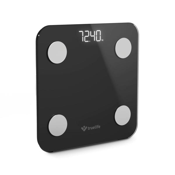 TrueLife FitScale W1 BT Black - bioelektrická impedanční bluetooth váha8