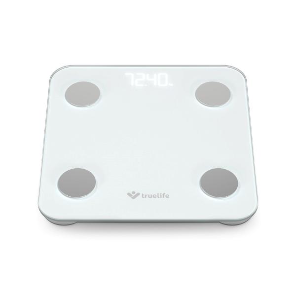 TrueLife FitScale W1 BT White - bioelektrická impedanční bluetooth váha7